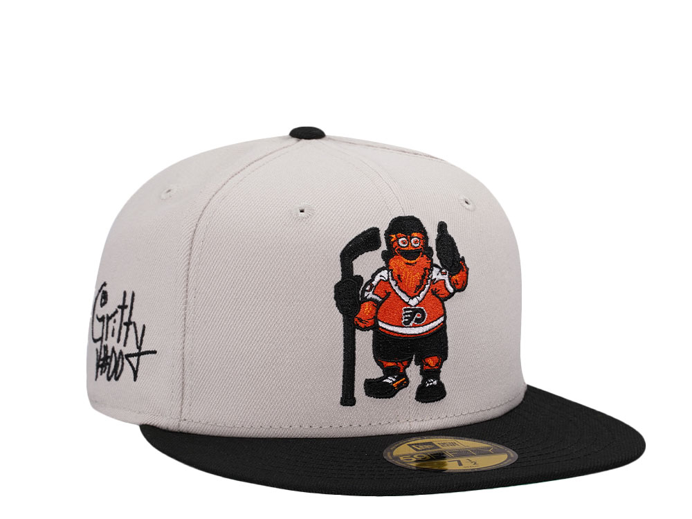 New Era Philadelphia Flyers Gritty Stone Two Tone Edition 59Fifty Fitted Hat