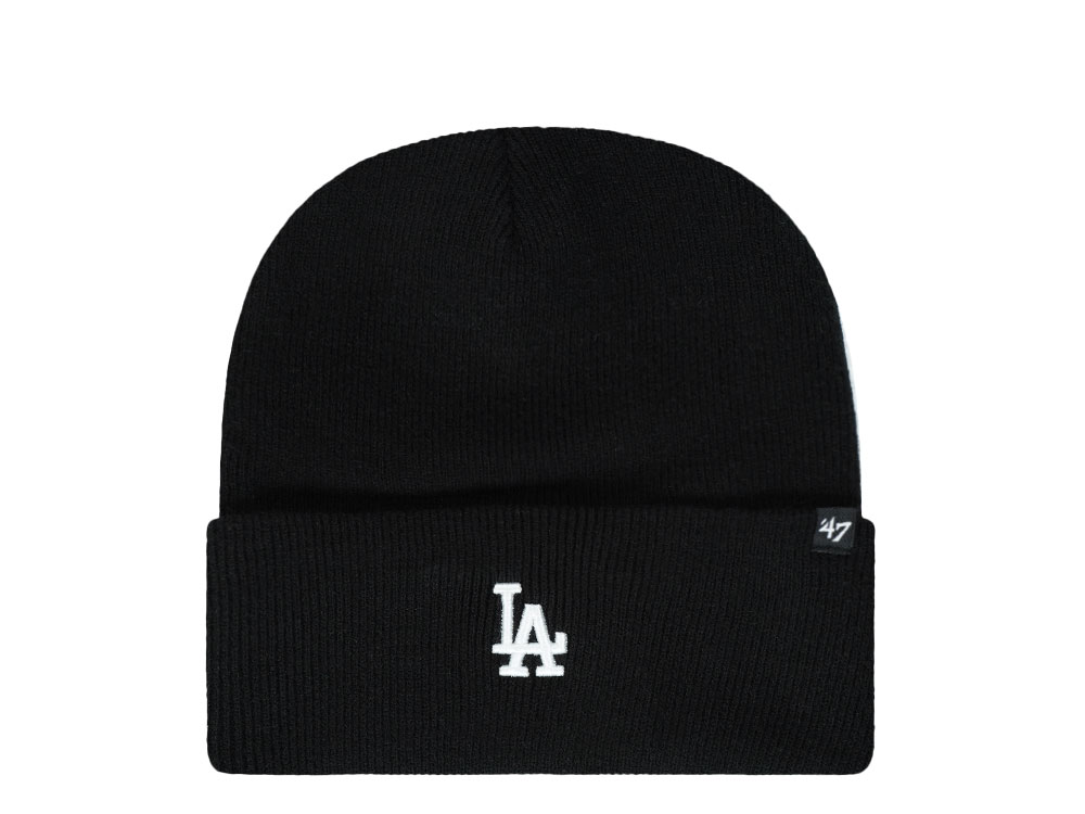 47Brand Los Angeles Dodgers Black Base Runner Knit