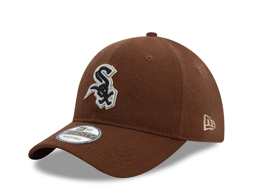 New Era Chicago White Sox Melton Brown 9Twenty Snapback Hat