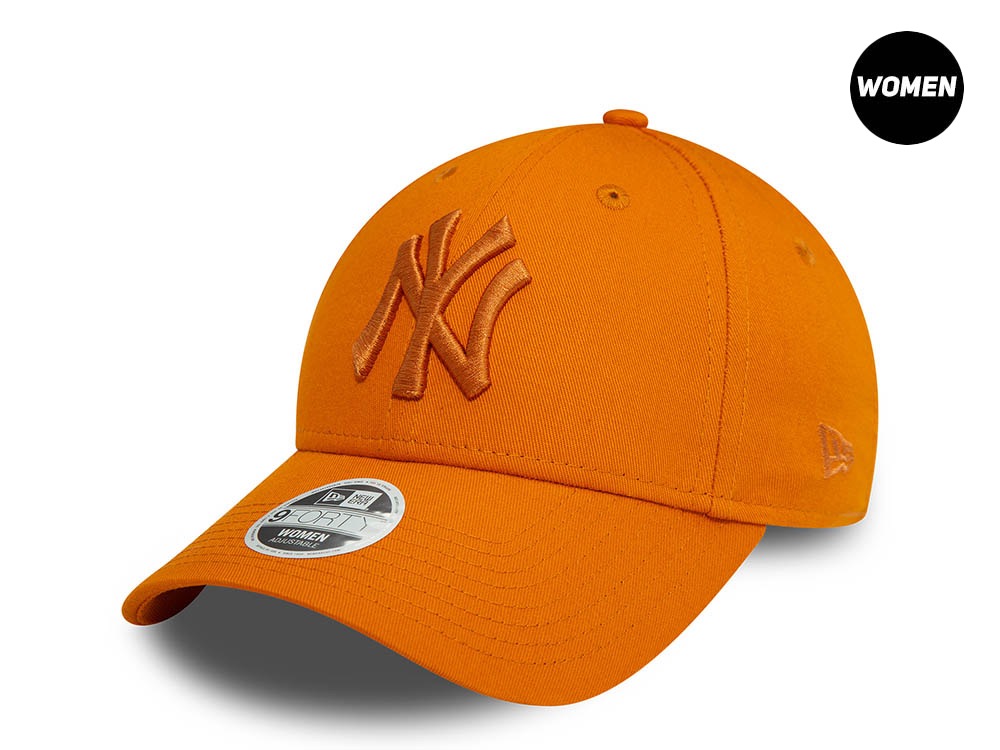 New Era New York Yankees Orange Womens 9Forty Strapback Hat