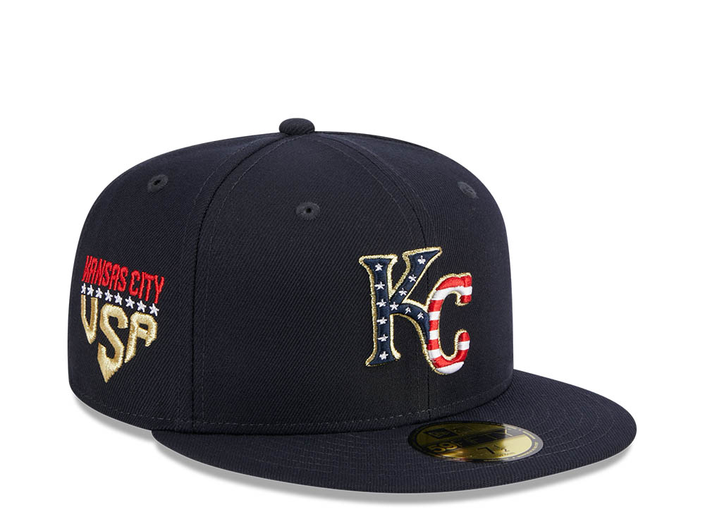 New Era Kansas City Royals 4th of July 23 Authentic On-Field 59Fifty Fitted Hat