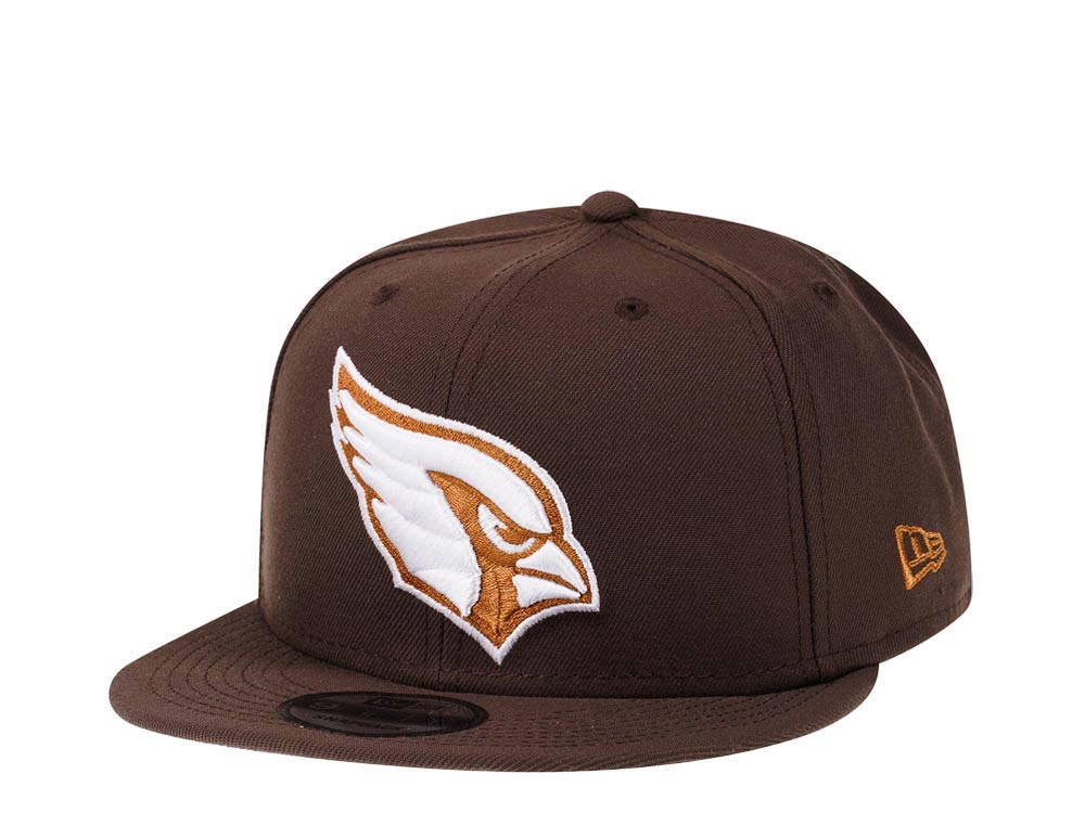 New Era Arizona Cardinals Brown Caramel Edition 9Fifty Snapback Hat