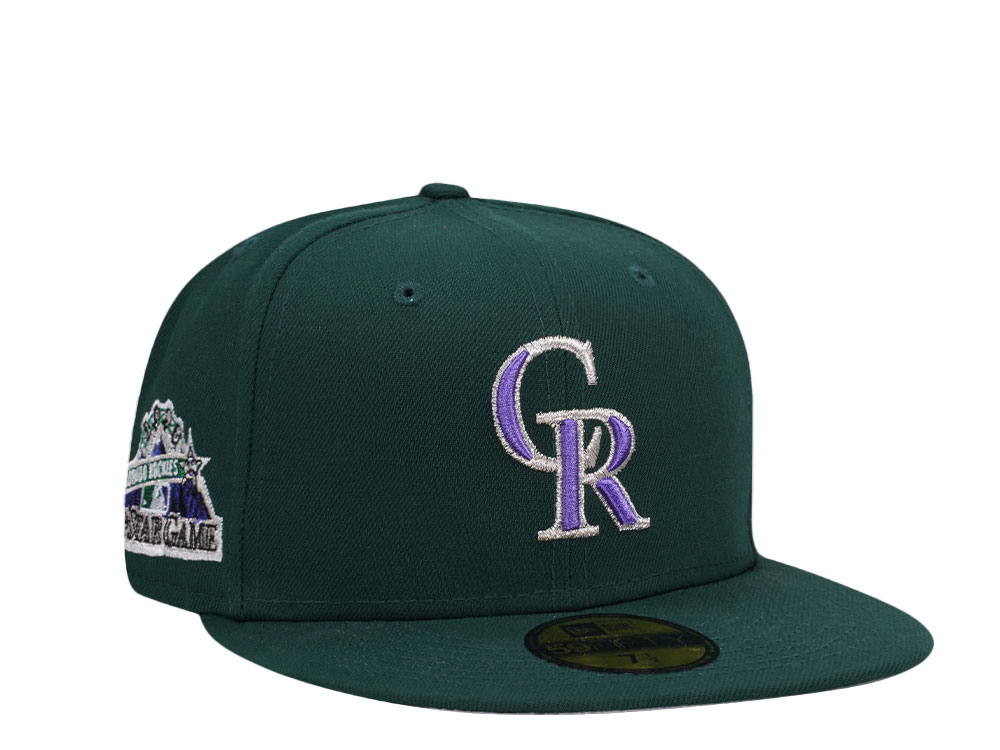 New Era Colorado Rockies All Star Game 1998 Green Classic Edition 59Fifty Fitted Hat