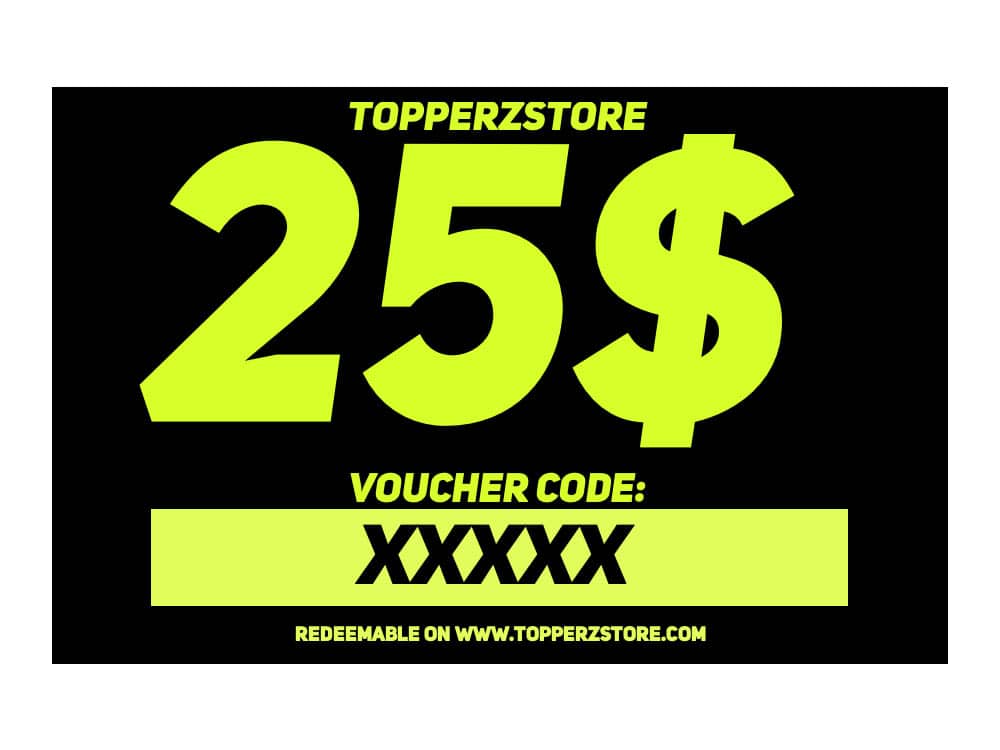 TOPPERZSTORE Voucher 25