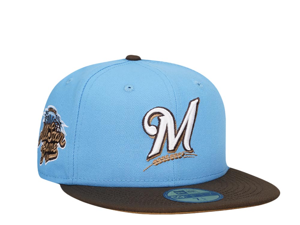 New Era Milwaukee Brewers All Star Game 2002 Bavarian Beer Pack Edition 59Fifty Fitted Hat