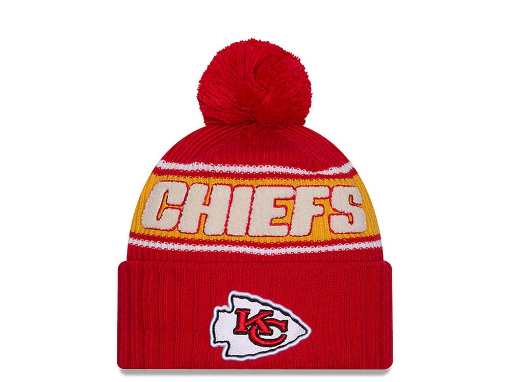 New Era Kansas City Chiefs Sideline 2024 Knit