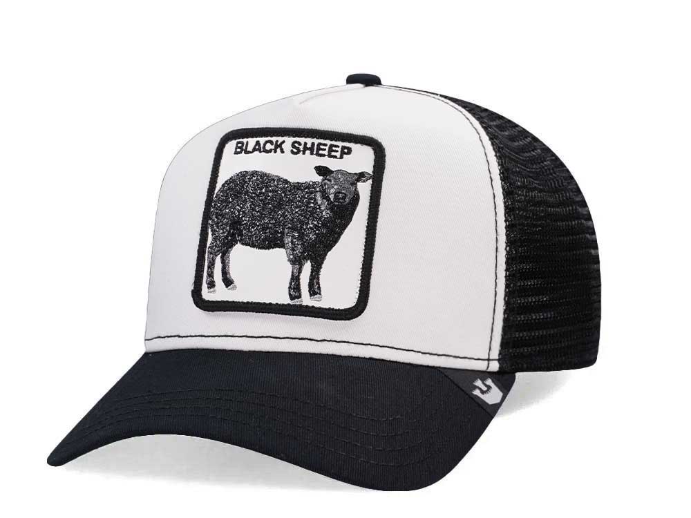 Goorin Bros Black Sheep White Trucker Snapback Hat