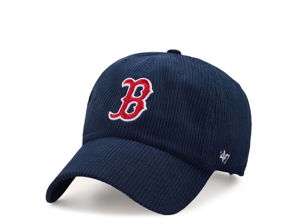 47Brand Boston Red Sox Navy Cord Clean up Snapback Hat