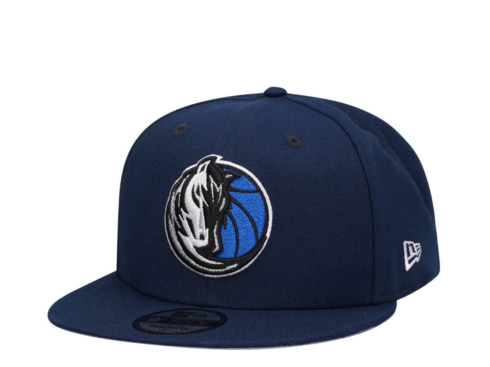 New Era Dallas Mavericks Navy Classic Edition 9Fifty Snapback Hat