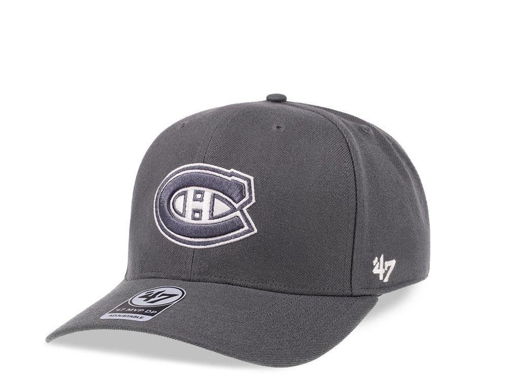 47Brand Montreal Canadiens Frozen Steel Classic DP Snapback Hat