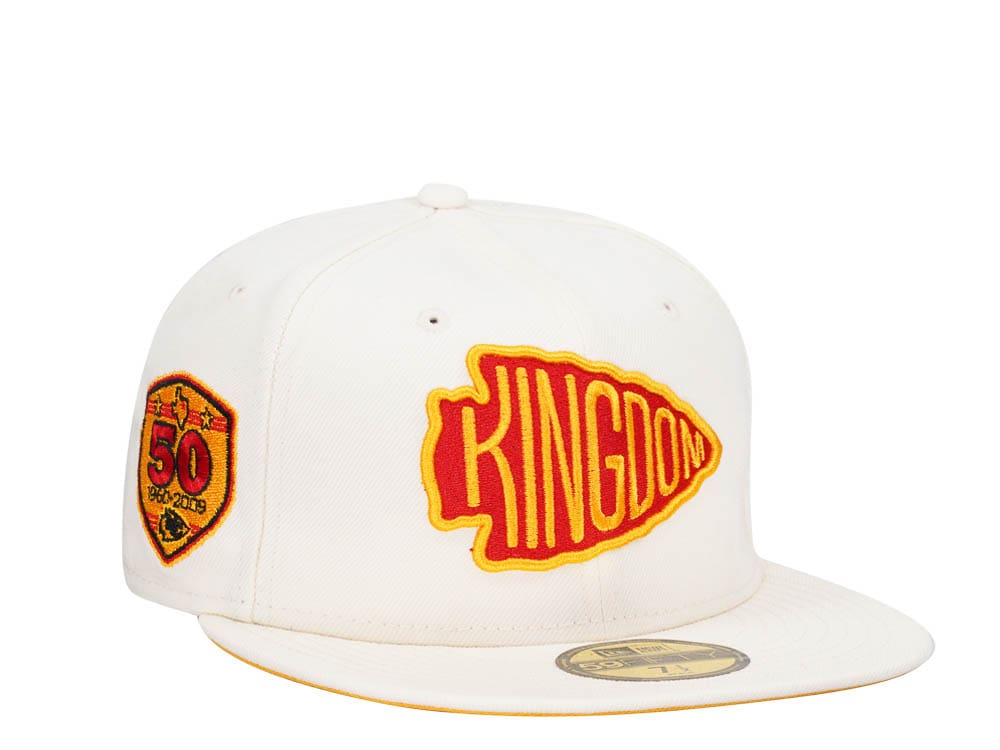 New Era Kansas City Chiefs 50th Anniversary Kingdom Edition 59Fifty Fitted Hat