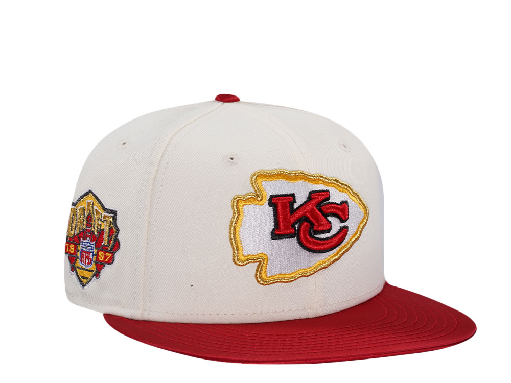 New Era Kansas City Chiefs Draft 1997 Legends Two Tone Edition 59Fifty Fitted Hat