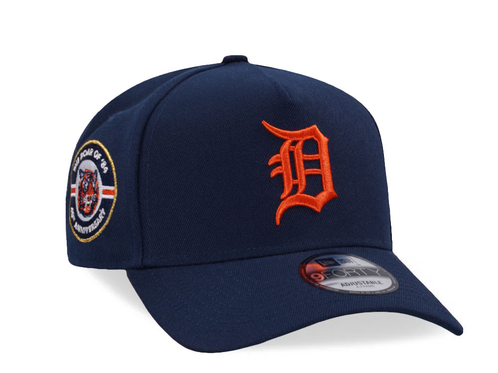 New Era Detroit Tigers The Roar Navy Prime Edition 9Forty A Frame Snapback Hat