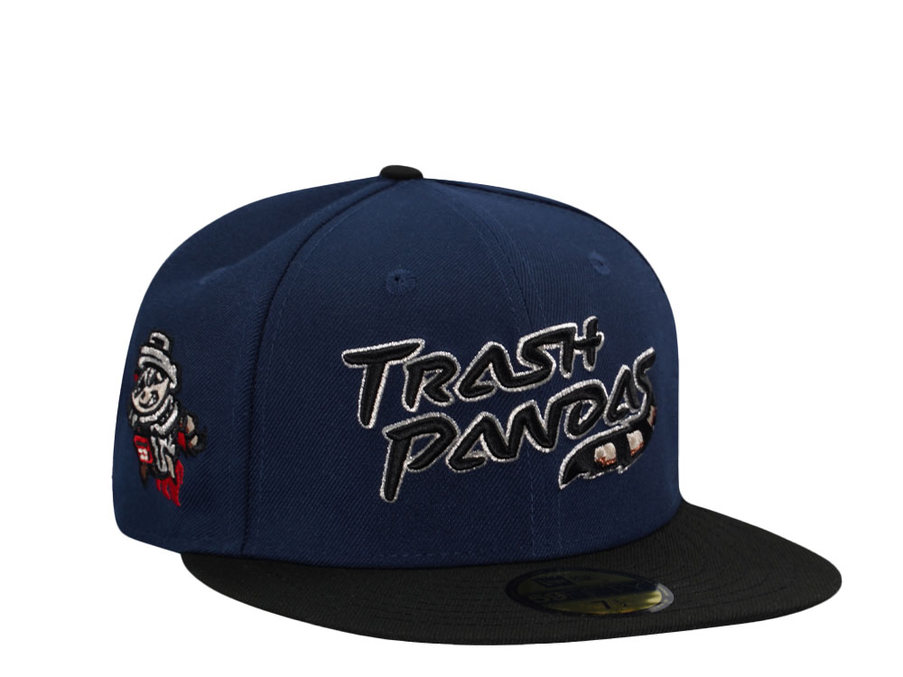 New Era Rocket City Trashpandas Oceanside Blue Two Tone Prime Edition 59Fifty Fitted Hat