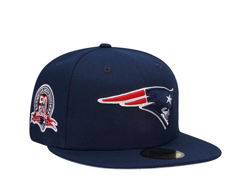 New Era New England Patriots 50 Seasons Classic Prime Edition 59Fifty Fitted Hat