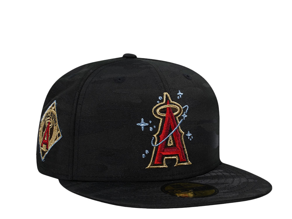 New Era Anaheim Angels Orbit Midnight Camo Prime Edition 59Fifty Fitted Hat