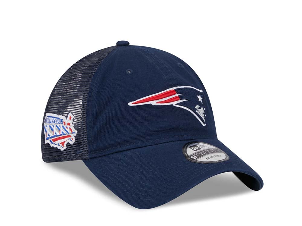 New Era New England Patriots Super Bowl XXXVI Trucker Edition 9Twenty Snapback Hat