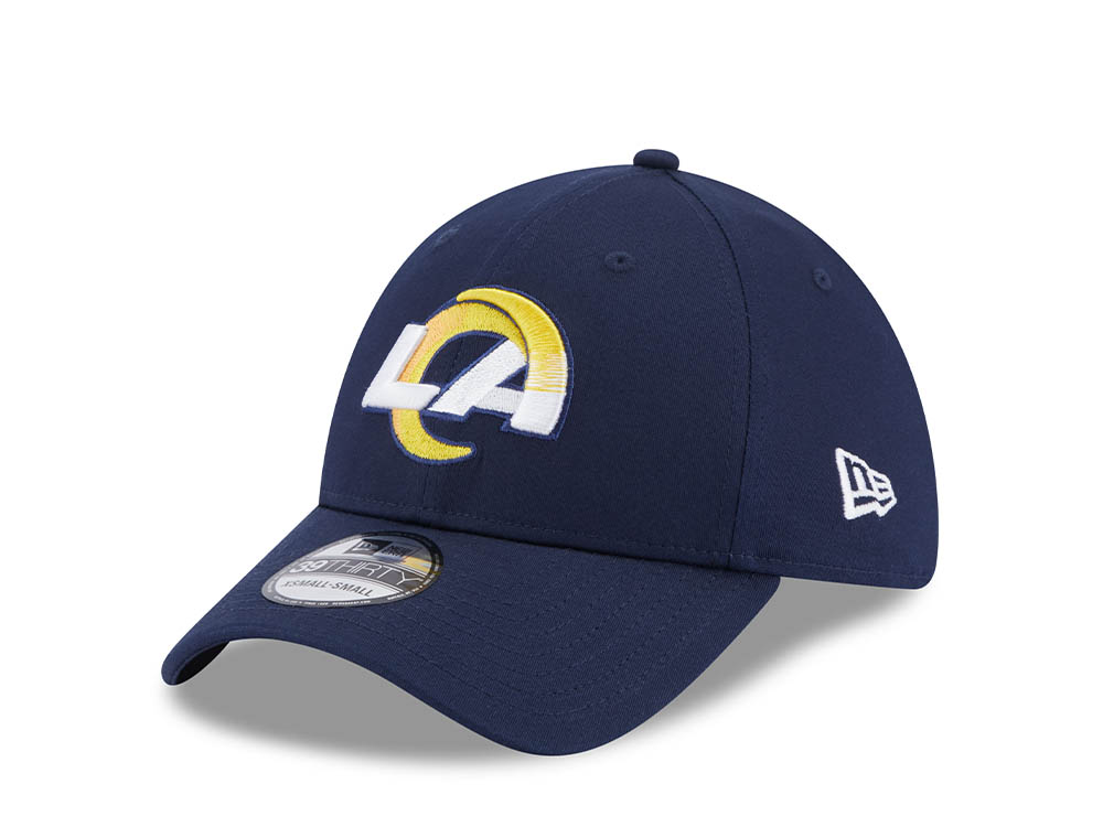 New Era Los Angeles Rams Comfort Navy Edition 39Thirty Stretch Hat