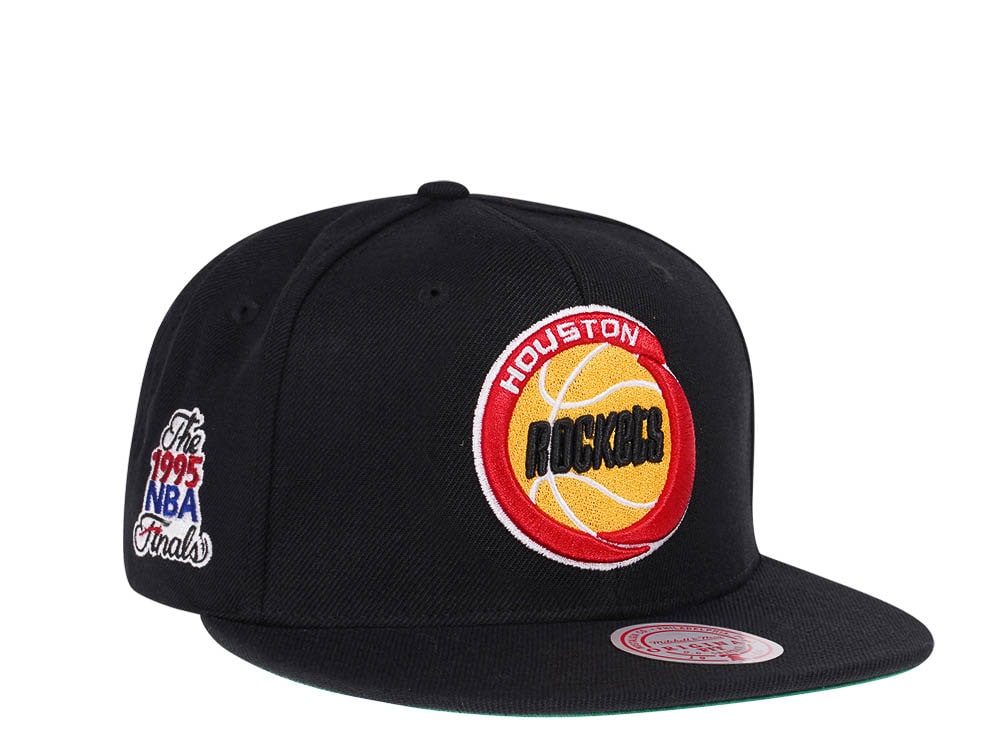 Mitchell & Ness Houston Rockets Top Spot Black Snapback Hat