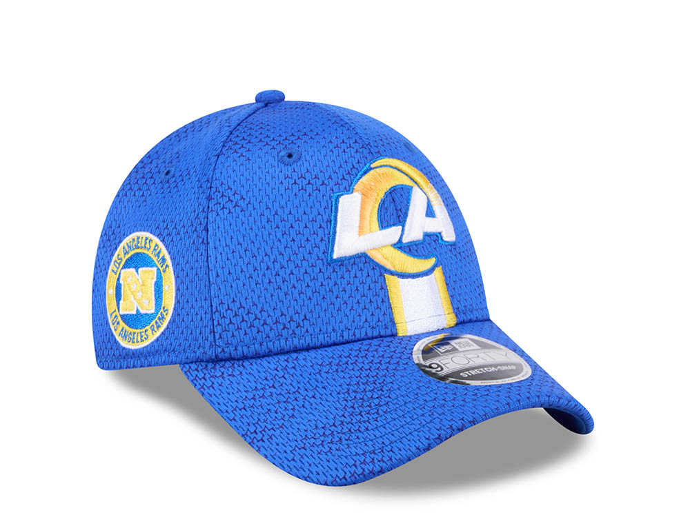 New Era Los Angeles Rams Sideline 2024 9Forty Stretch Snapback Hat