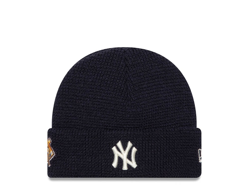 New Era New York Yankees Yankee Stadium World Series Short Cuff Beanie Navy Knit