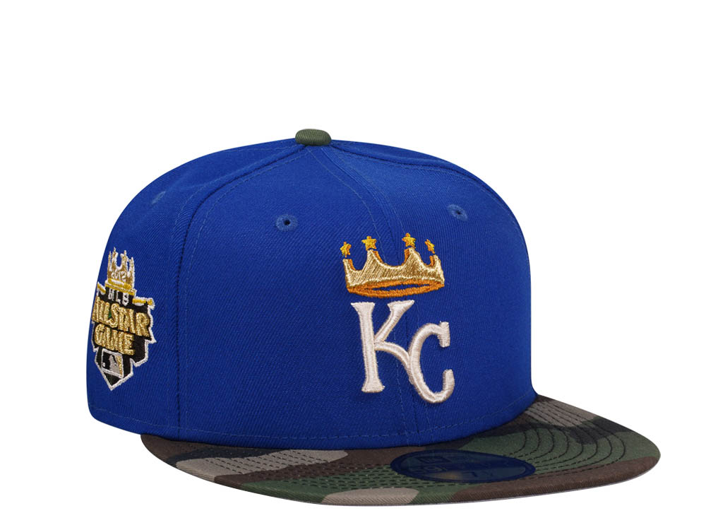 New Era Kansas City Royals All Star Game 2012 Camo Two Tone Edition 59Fifty Fitted Hat