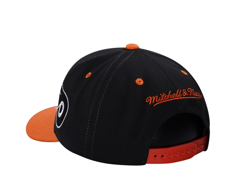 Mitchell & Ness Philadelphia Flyers Vintage Logo Pro Crown Fit Snapback Hat