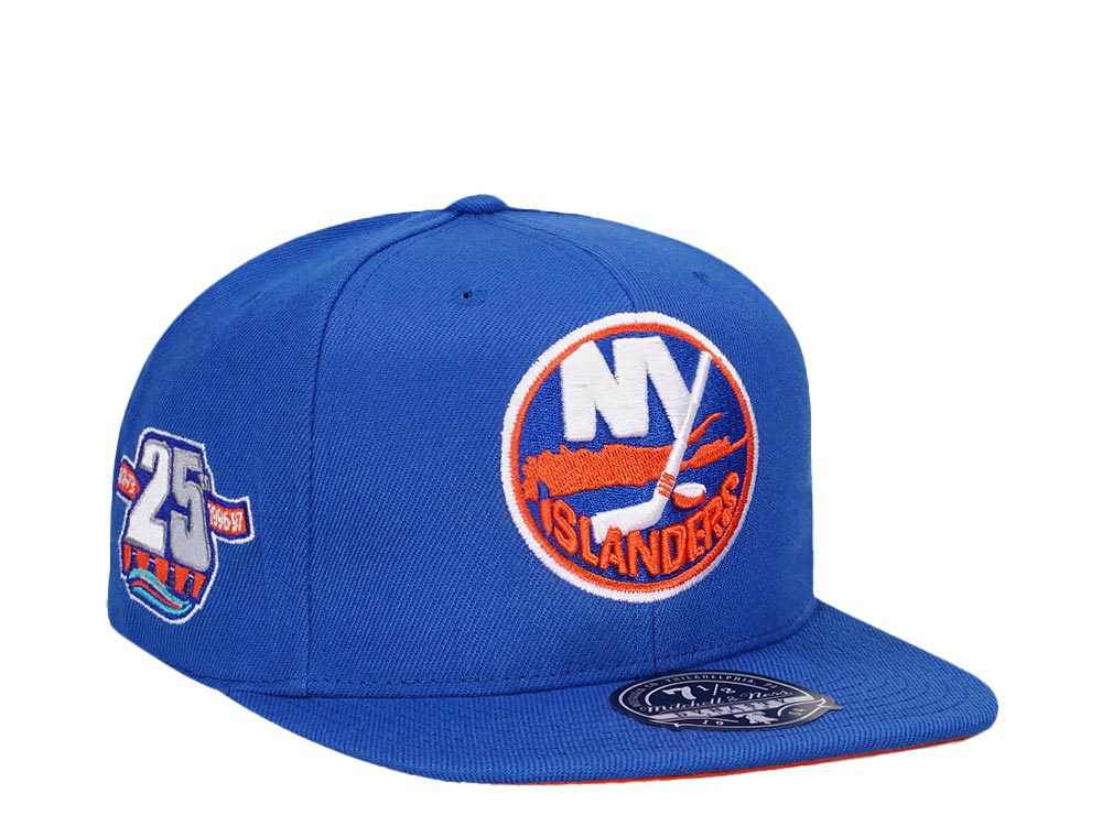 Mitchell & Ness New York Islanders 25th Anniversary Edition Dynasty Fitted Hat