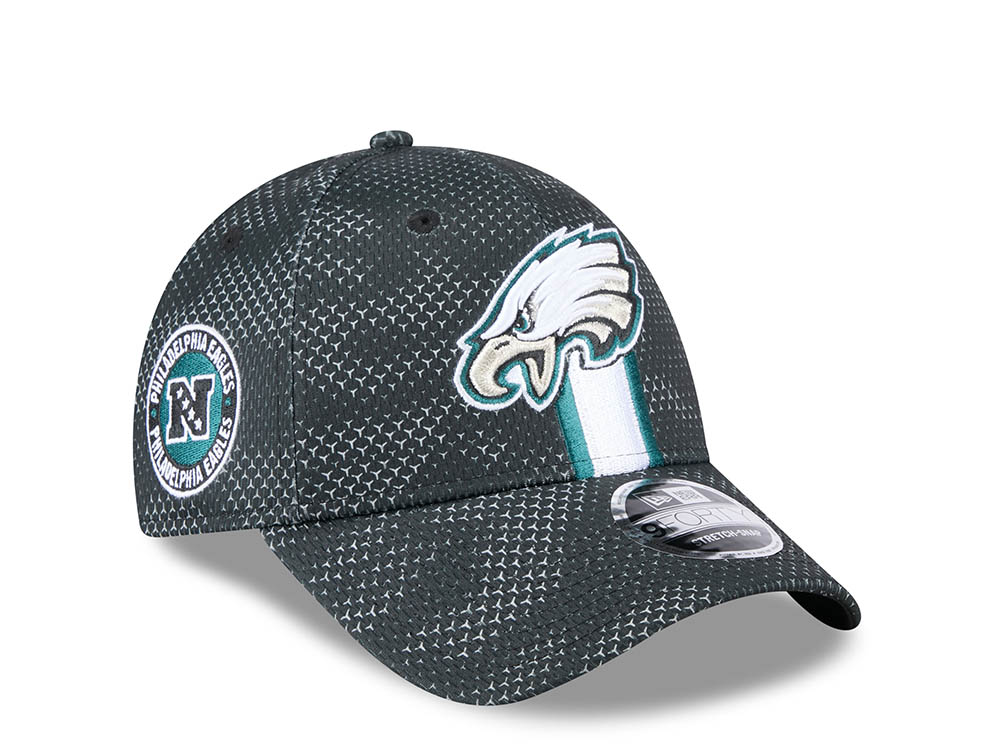 New Era Philadelphia Eagles Sideline 2024 9Forty Stretch Snapback Hat