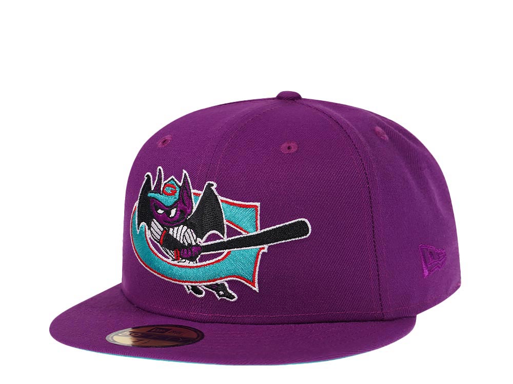 New Era Greensboro Bats Purple Prime Edition 59Fifty Fitted Hat