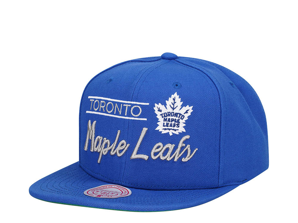 Mitchell & Ness Toronto Maple Leafs Retro Lock Up Snapback Hat