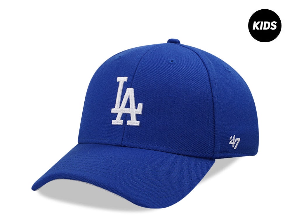 47Brand Los Angeles Dodgers Blue MVP Kids Strapback Hat