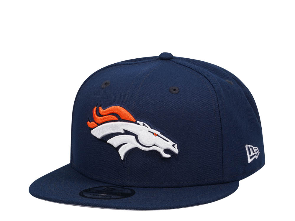 New Era Denver Broncos Navy Classic Edition 9Fifty Snapback Hat