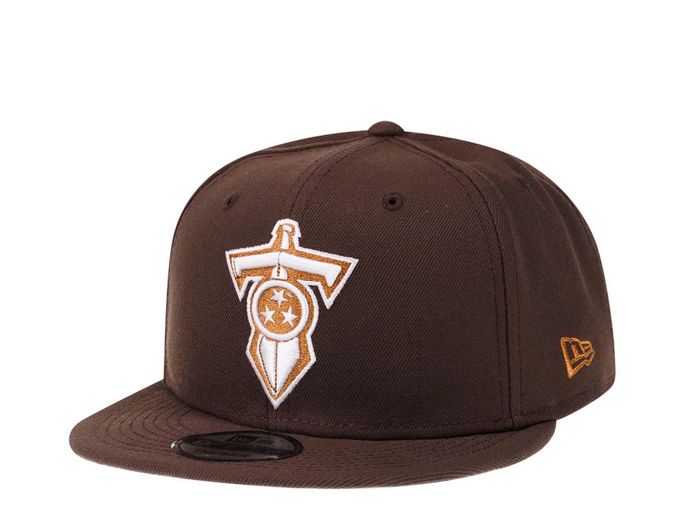 New Era Tennessee Titans Brown Caramel Edition 9Fifty Snapback Hat