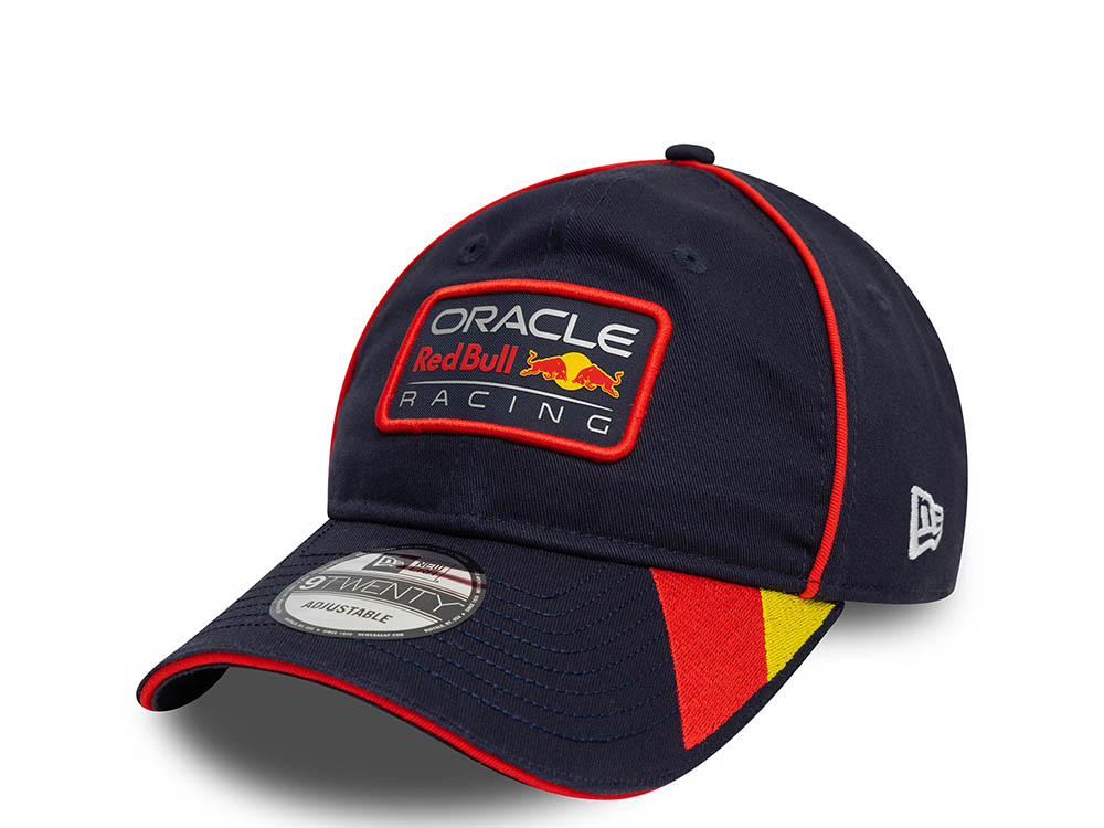 New Era Red Bull F1 Navy Retro Racing 9Twenty Strapback Hat