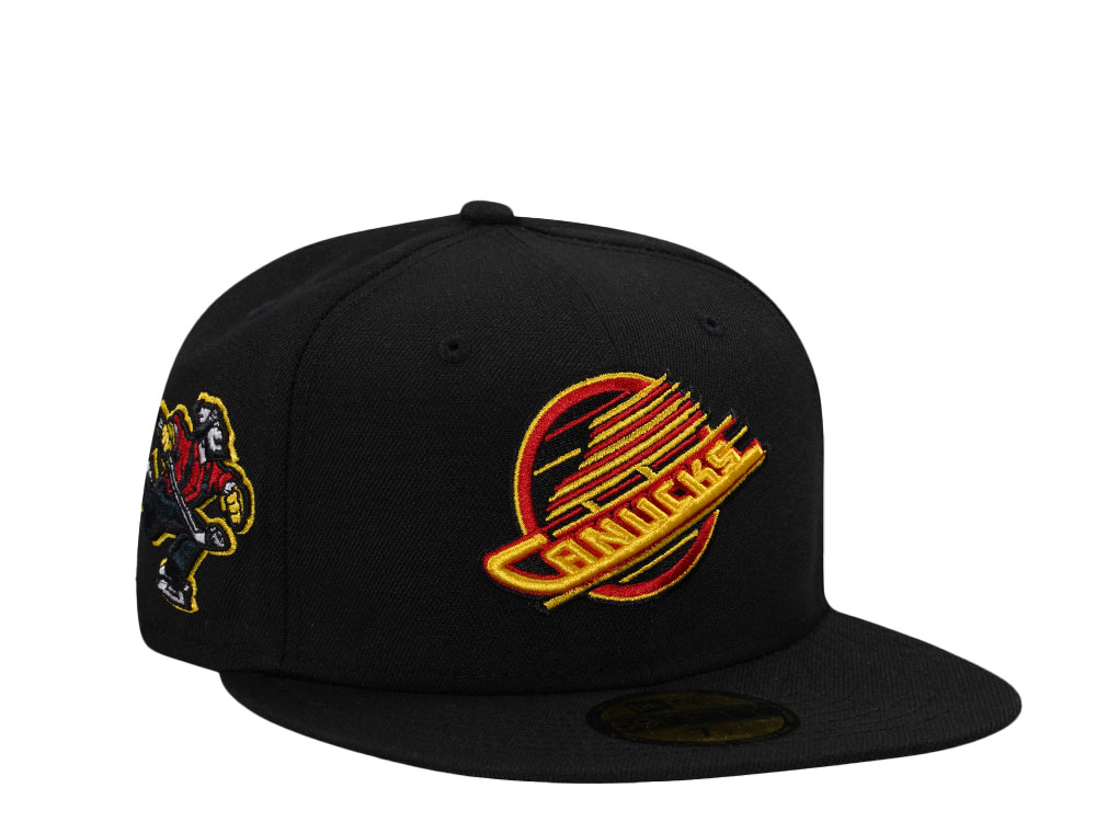 New Era Vancouver Canucks Black Prime Edition 59Fifty Fitted Hat