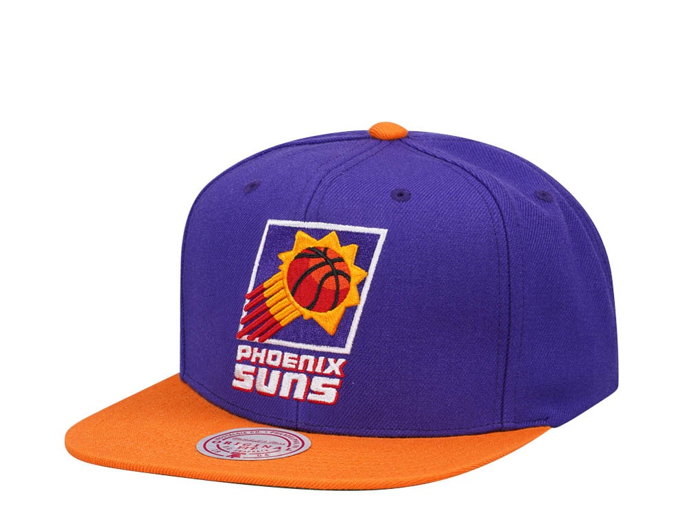 Mitchell & Ness Phoenix Suns Team Two Tone 2.0 Purple Snapback Hat