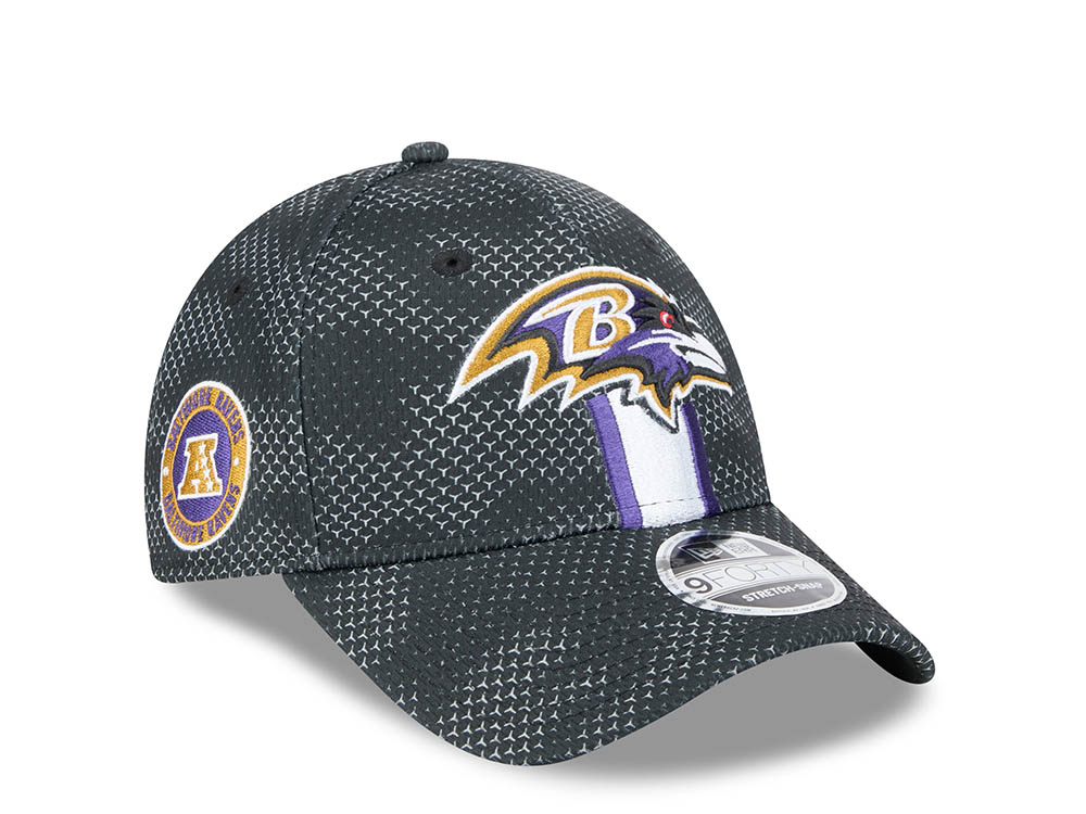 New Era Baltimore Ravens Sideline 2024 9Forty Stretch Snapback Hat