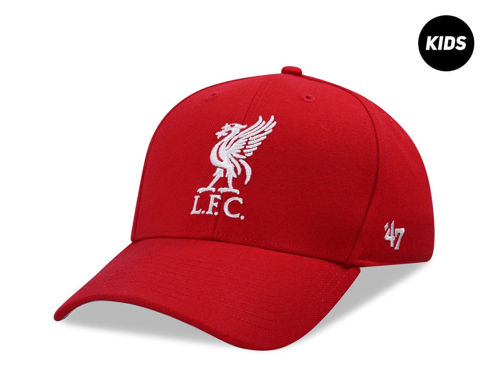 47Brand Liverpool FC Red MVP Strapback Hat