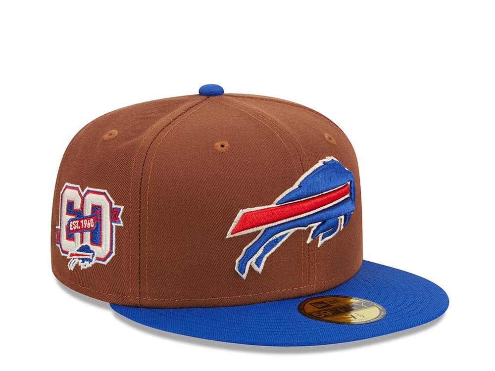 New Era Buffalo Bills 60th Anniversary Harvest Two Tone Edition 59Fifty Fitted Hat