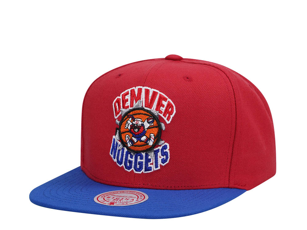 Mitchell & Ness Denver Nuggets Breakthrough Two Tone Snapback Hat