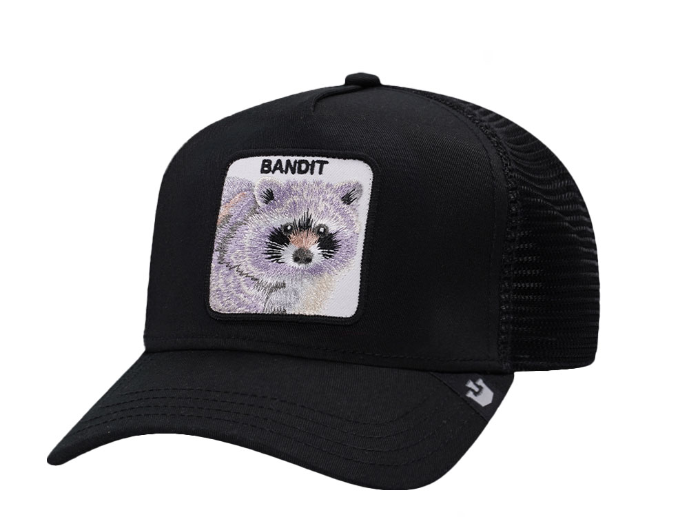 Goorin Bros The Bandit Black Trucker Snapback Hat