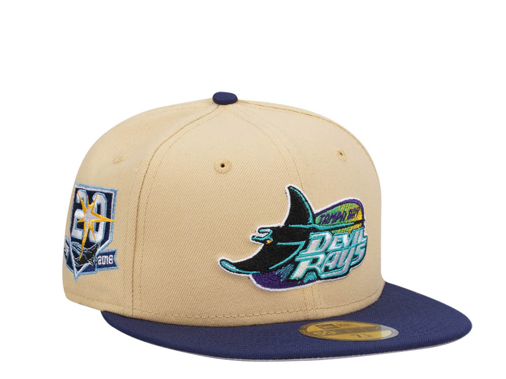 New Era Tampa Bay Rays 20th Anniversary Vegas Two Tone Edition 59Fifty Fitted Hat