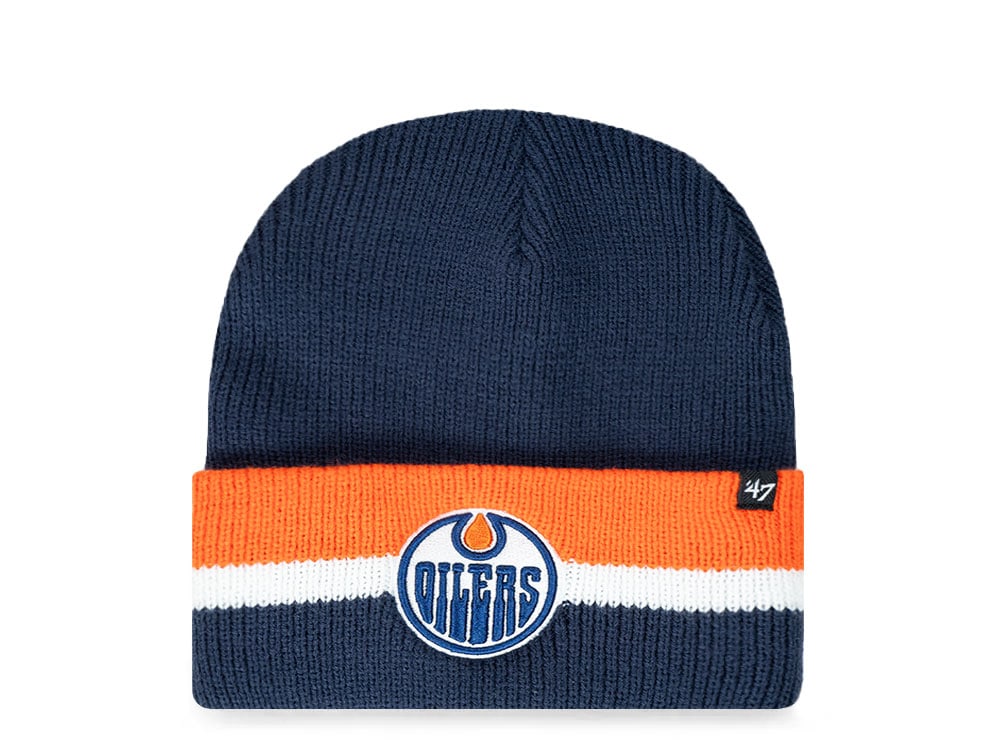 47Brand Edmonton Oilers Light Navy Split Knit