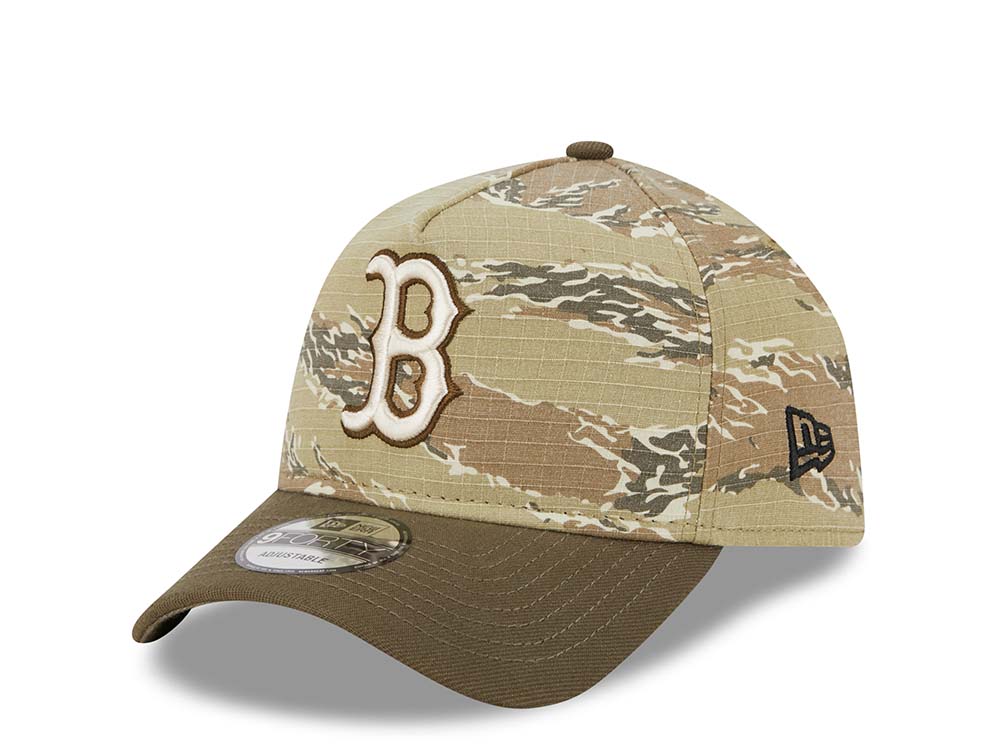 Camo boston red sox fitted hat online