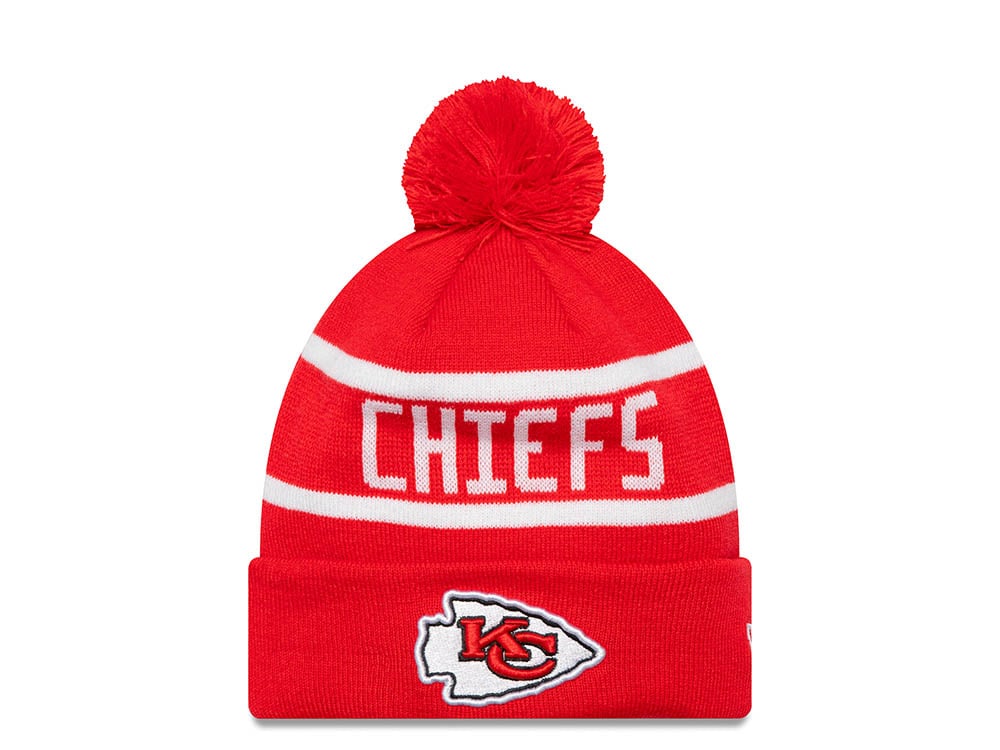 New Era Kansas City Chiefs On The Cuff Jake Red Knit