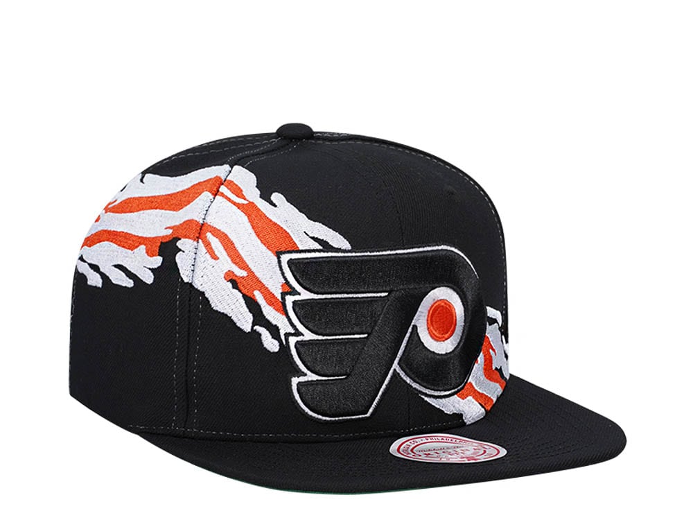 Mitchell & Ness Philadelphia Flyers Vintage Paintbrush Snapback Hat