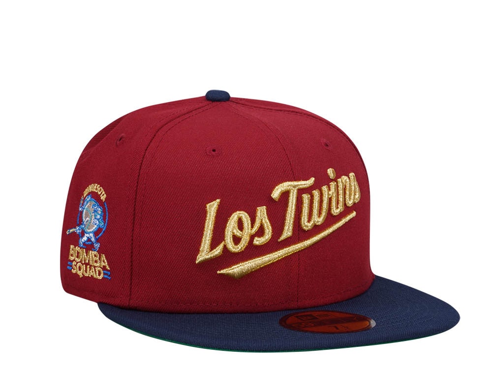 New Era Minnesota Twins Bomba Squad Golden Prime Two Tone Edition 59Fifty Fitted Hat