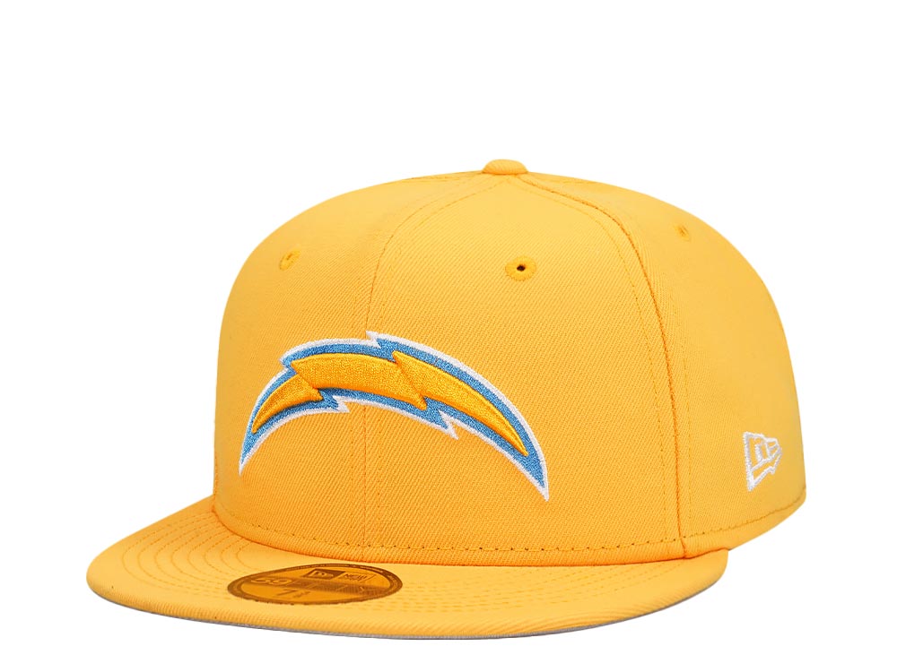 New Era Los Angeles Chargers  Yellow Classic Edition 59Fifty Fitted Hat