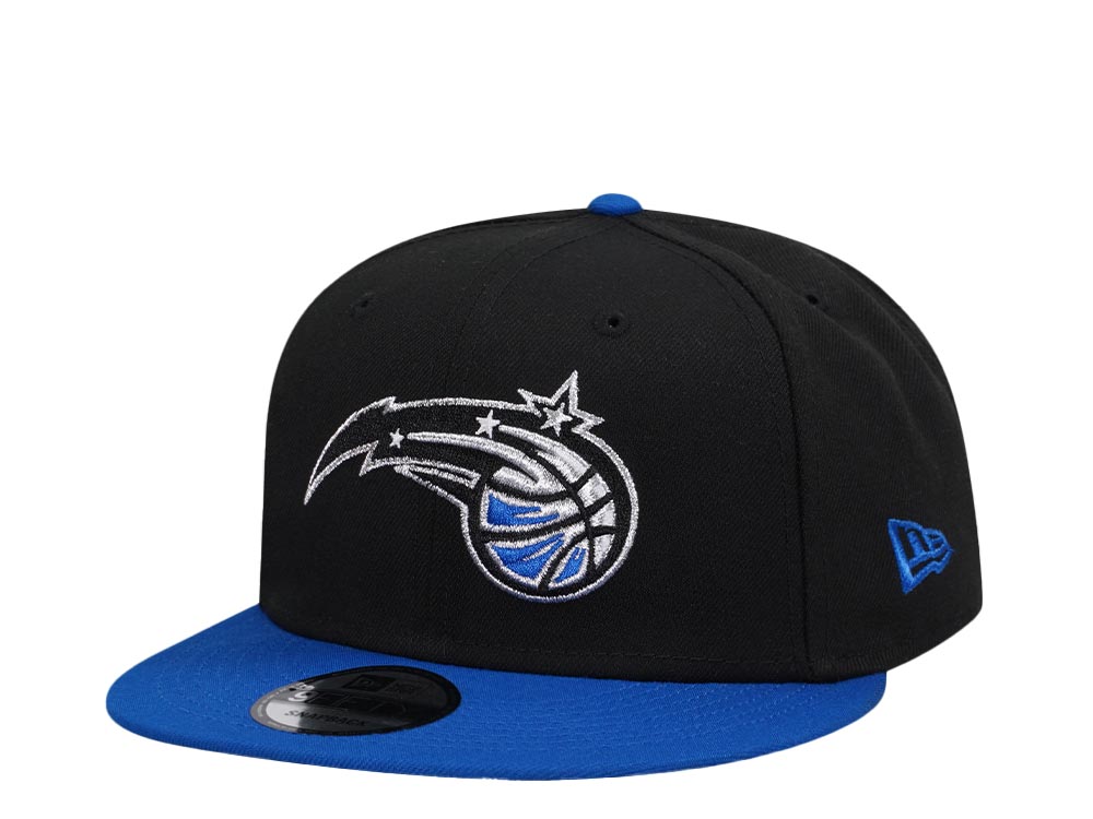 New Era Orlando Magic Black Blue Two Tone Edition 9Fifty Snapback Hat